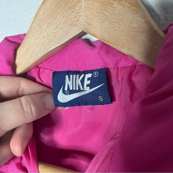 80s Vintage Nike Bright Colorful Colorblock Nylon Track Suit Windbreaker - Picture 11 of 12
